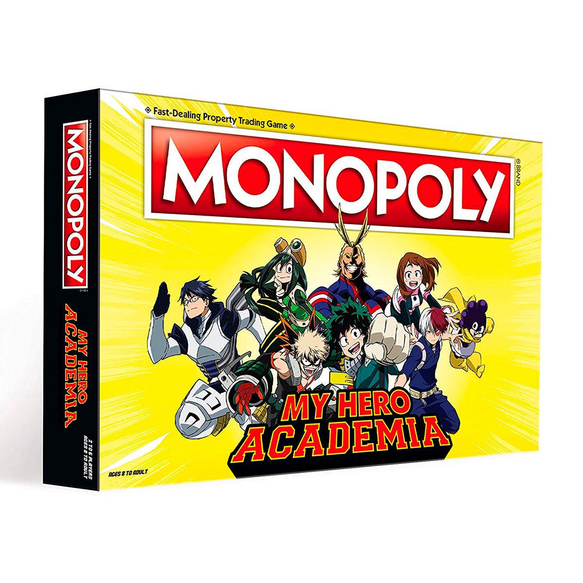 monopoly-my-hero-academia Monopoly My Hero Academia - Winning Moves Monopoly – Image 1