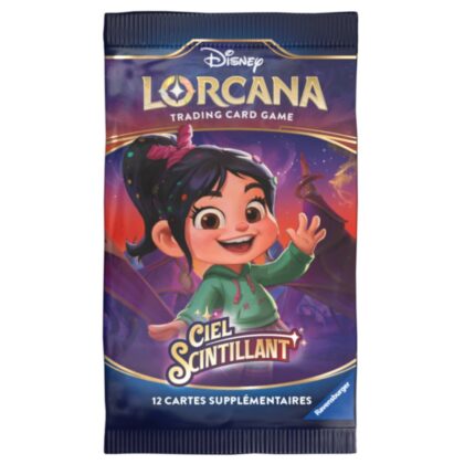 Booster de 12 Cartes Disney Lorcana – Ciel Scintillant - Manga Story
