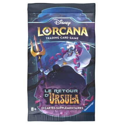 Booster de 12 Cartes Disney Lorcana – Le Retour d’Ursula - Manga Story
