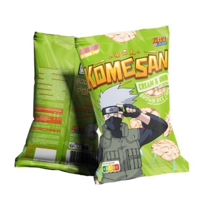 Chips de riz Crème & Oignon Kakashi (Naruto Shippuden) – Ultra Pop - Manga Story