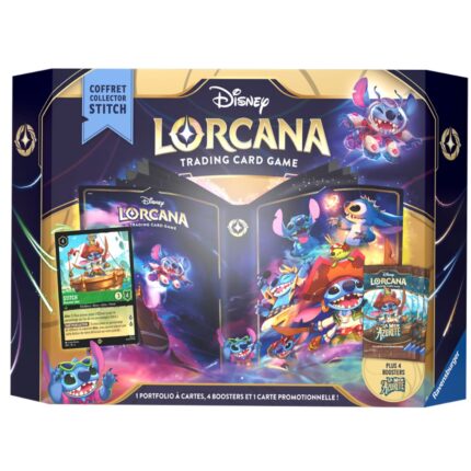 Coffret Collector Stitch Disney Lorcana : La Mer Azurite - Manga Story