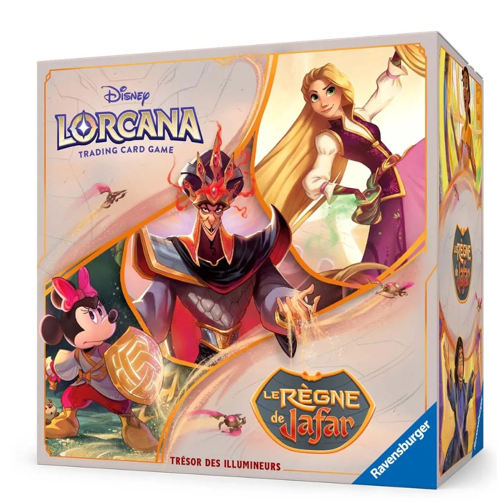 COFFRET-Disney-Lorcana-Tresor-Des-Illumineurs-Le-Regne-De-Jafar-01 Coffret Disney Lorcana Trésor des Illumineurs - Le Règne de Jafar – Image 1
