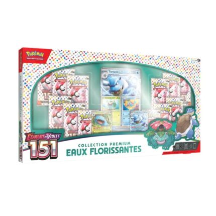 Coffret Pokemon Collection Premium Eaux Florissantes Ecarlate et Violet 151 - Manga Story