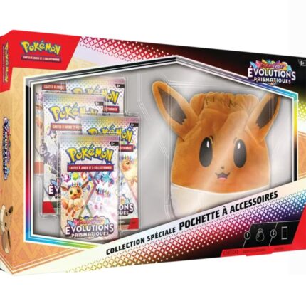 Coffret Pokemon Collection Spéciale Pochette à Accessoires Evolutions Prismatiques - Manga Story