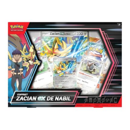 Coffret Pokemon Zacian ex de Nabil - Manga Story