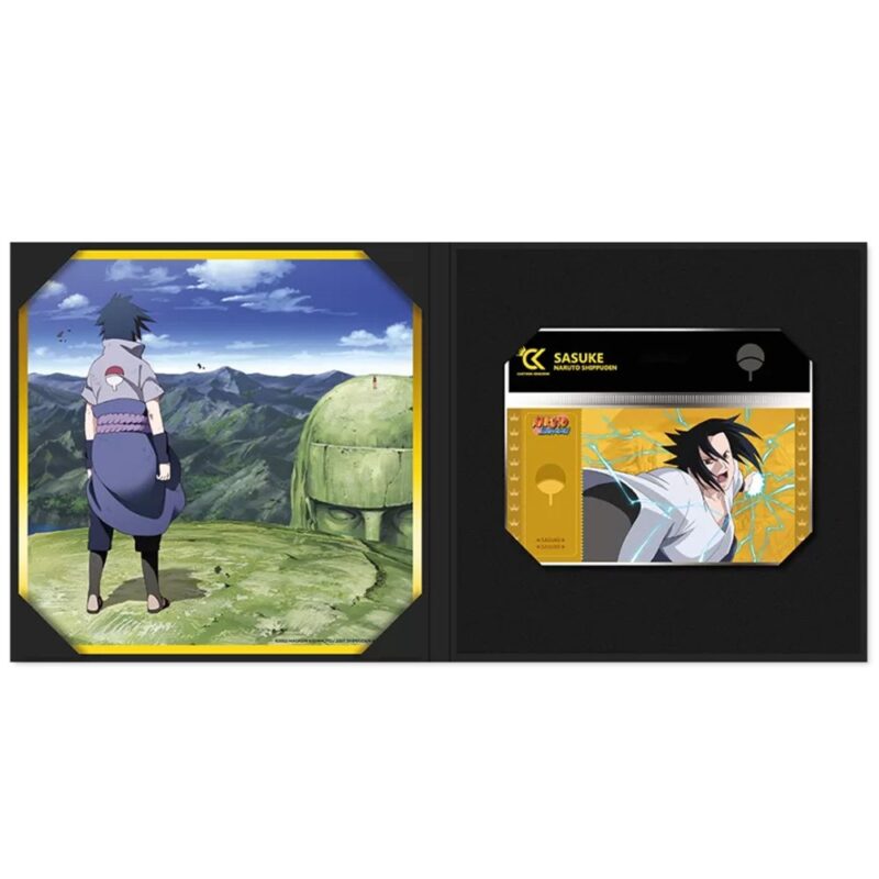 Coffret Sasuke Uchiha Shikishi + Golden Ticket Naruto Shippuden – Cartoon Kingdom - Manga Story