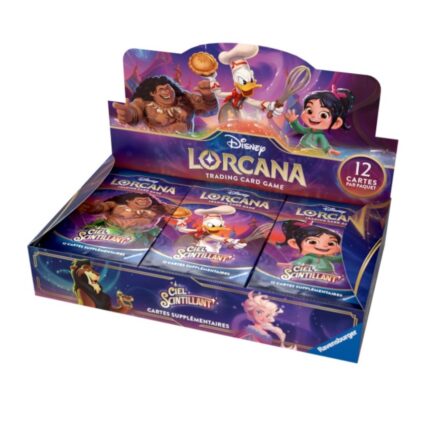 Display 24 Boosters Disney Lorcana – Ciel Scintillant - Manga Story