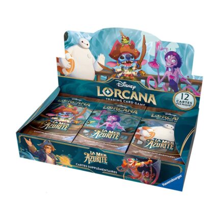 Display 24 Boosters Disney Lorcana – La Mer Azurite - Manga Story
