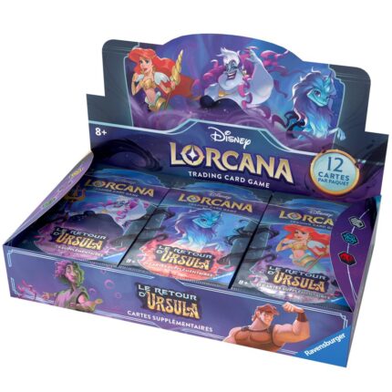 Display 24 Boosters Disney Lorcana – Le Retour d’Ursula - Manga Story
