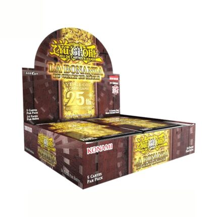 Display Yu-Gi-Oh! de 24 boosters : La Bonanza du Quart de Siècle - Manga Story