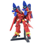 HG VF-19 Fire Valkyrie with sound booster (Macross) - Bandai
