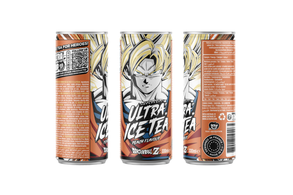 Ice Tea Pêche Goku (Dragon Ball Z) – Ultra Pop - Manga Story