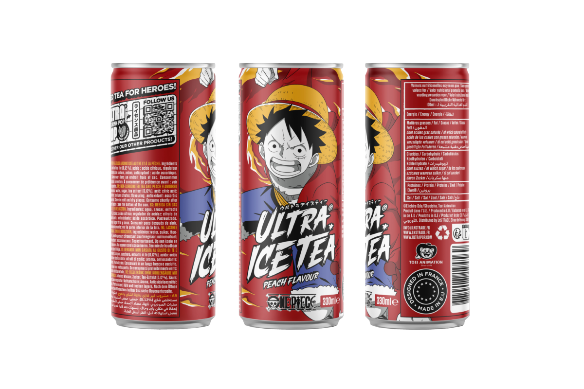 Ice Tea Pêche Luffy (One Piece) – Ultra Pop - Manga Story