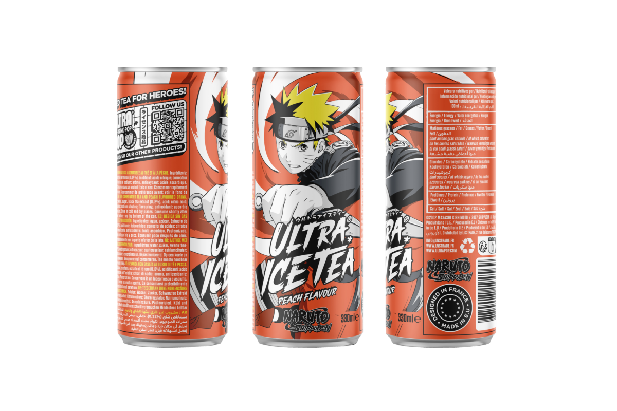 Ice Tea Pêche Naruto (Naruto Shippuden) – Ultra Pop - Manga Story
