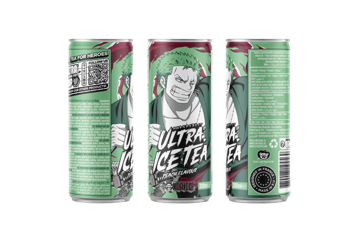 Ice Tea Pêche Zoro – One Piece – Ultra Pop - Manga Story