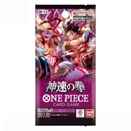 One Piece Booster Japonais de 12 cartes : OP-11 Des Poings Vifs Comme L’Eclair - Manga Story