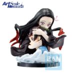 Tanjiro Kamado & Nezuko Kamado ArtScale Memoria Ichibansho (Demon Slayer) - Bandai – Image 2