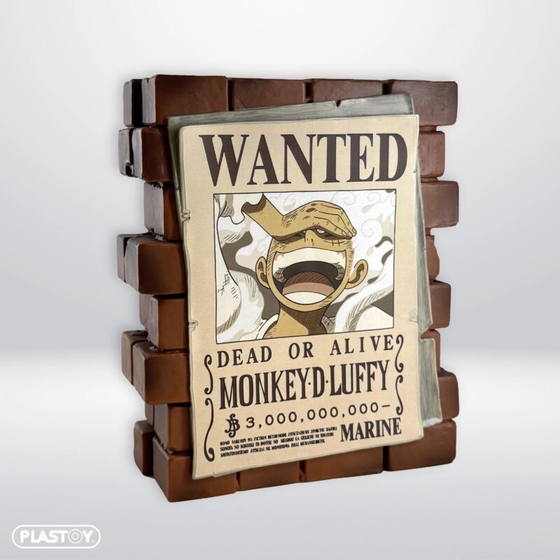 Tirelire Wanted Luffy One Piece – Plastoy - Manga Story