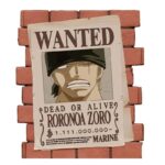 Tirelire Wanted Zoro One Piece - Plastoy