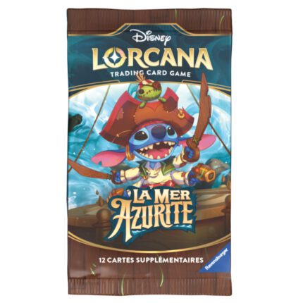Booster de 12 Cartes Disney Lorcana – La Mer Azurite - Manga Story