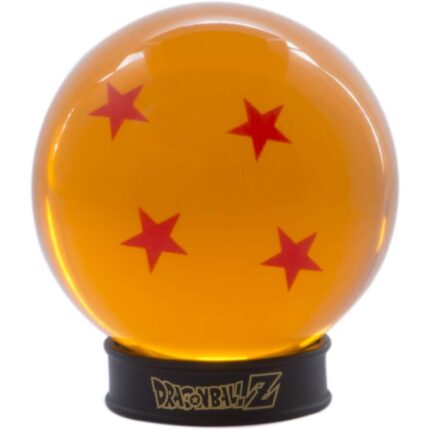 Boule de cristal 4 étoiles 75 mm avec socle – Dragon Ball – ABYstyle - Manga Story