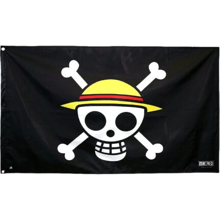 Drapeau Skull Luffy 70×120 – One Piece – ABYstyle - Manga Story
