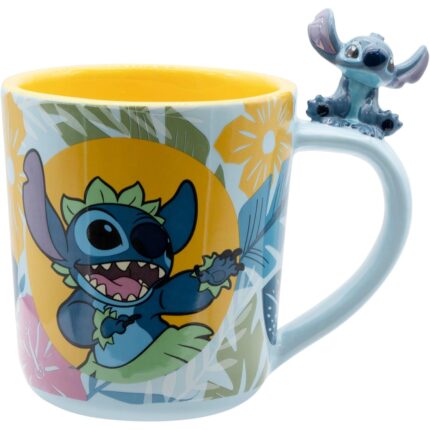 Mug 3D anse Stitch hawaïen – Disney – ABYstyle - Manga Story