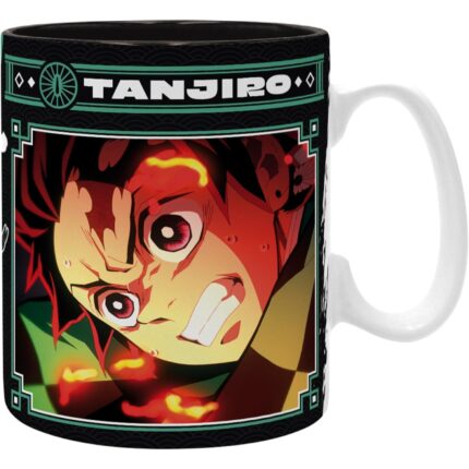 Mug 460 ml Tanjiro noir & vert S2 – Demon Slayer – ABYstyle - Manga Story