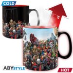 Mug Heat Change 460 ml Héros Marvel - ABYstyle