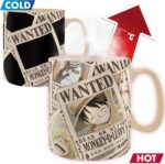 Mug Heat Change 460 ml Wanted - One Piece - ABYstyle – Image 2