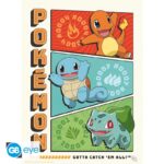 Portfolio 9 posters Starters Pokemon 21x29,7 - ABYstyle – Image 2
