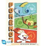 Portfolio 9 posters Starters Pokemon 21x29,7 - ABYstyle – Image 9