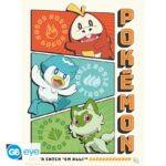 Portfolio 9 posters Starters Pokemon 21x29,7 - ABYstyle – Image 10