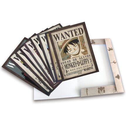 Portfolio 9 Posters Wanted Luffy’s Crew Wano 21×29,7 – One Piece – ABYstyle - Manga Story