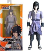 Sasuke Uchiha Anime Heroes Mega - Naruto Shippuden - Bandai – Image 2