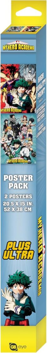Set 2 Posters Chibi 52x38 - My Hero Academia - ABYstyle – Image 4