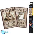 Set 2 Posters Chibi 52x38 Usopp & Franky - One Piece - ABYstyle