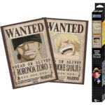 Set 2 Posters Chibi 52x38 Wanted Zoro & Sanji - One Piece - ABYstyle