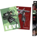 Set 2 Posters Chibi L'Attaque des Titans 52x38 - ABYstyle
