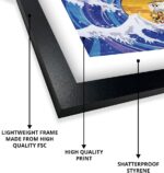 Tirage encadré Grande Vague 30x40 - Hokusai - ABYstyle – Image 5