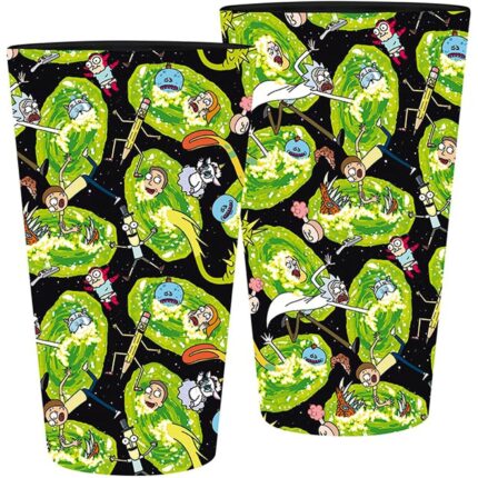 Verre XXL 400 ml Portails – Rick and Morty – ABYstyle - Manga Story