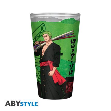 Verre XXL 400 ml Zoro – One Piece – ABYstyle - Manga Story