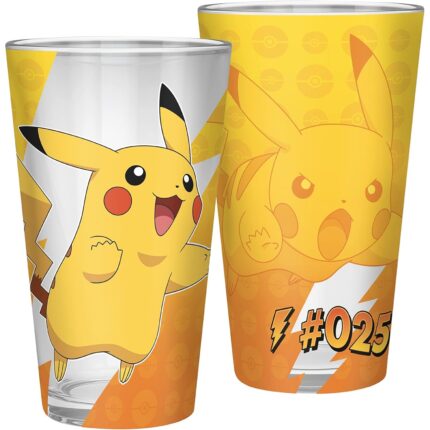 Verre XXL Premium 400 ml Pikachu Métal – Pokemon – ABYstyle - Manga Story