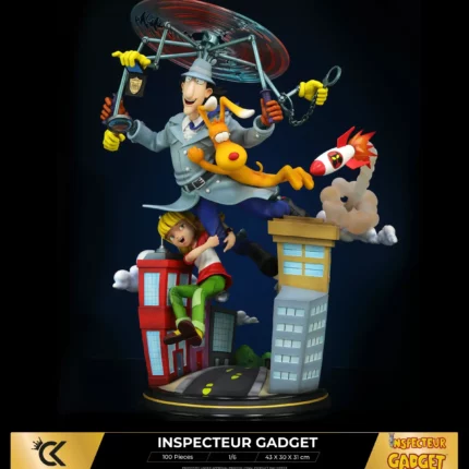 Statue Inspecteur Gadget – Cartoon Kingdom - Manga Story