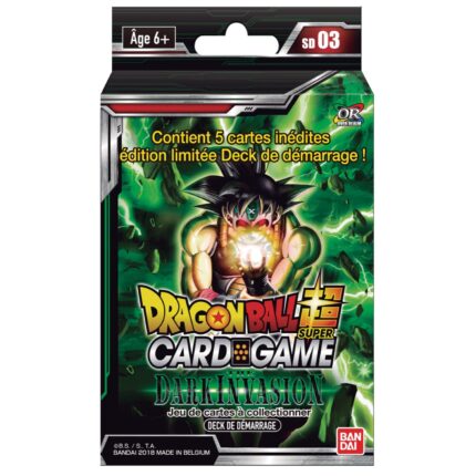 Dragon Ball Super Card Game – Deck SD03 The Dark Invasion - Manga Story