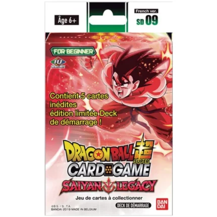 Dragon Ball Super Card Game – Deck SD09 Saiyan Legacy - Manga Story