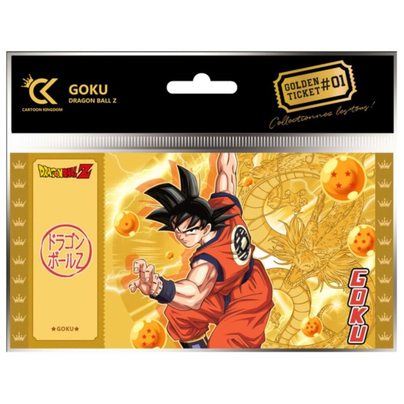Golden Ticket Goku – Dragon Ball Z – Cartoon Kingdom - Manga Story