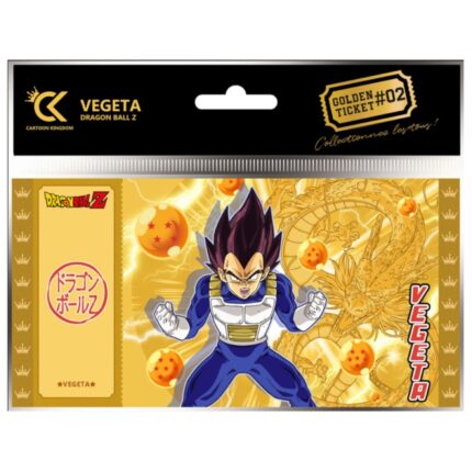 Golden Ticket Vegeta – Dragon Ball Z – Cartoon Kingdom - Manga Story
