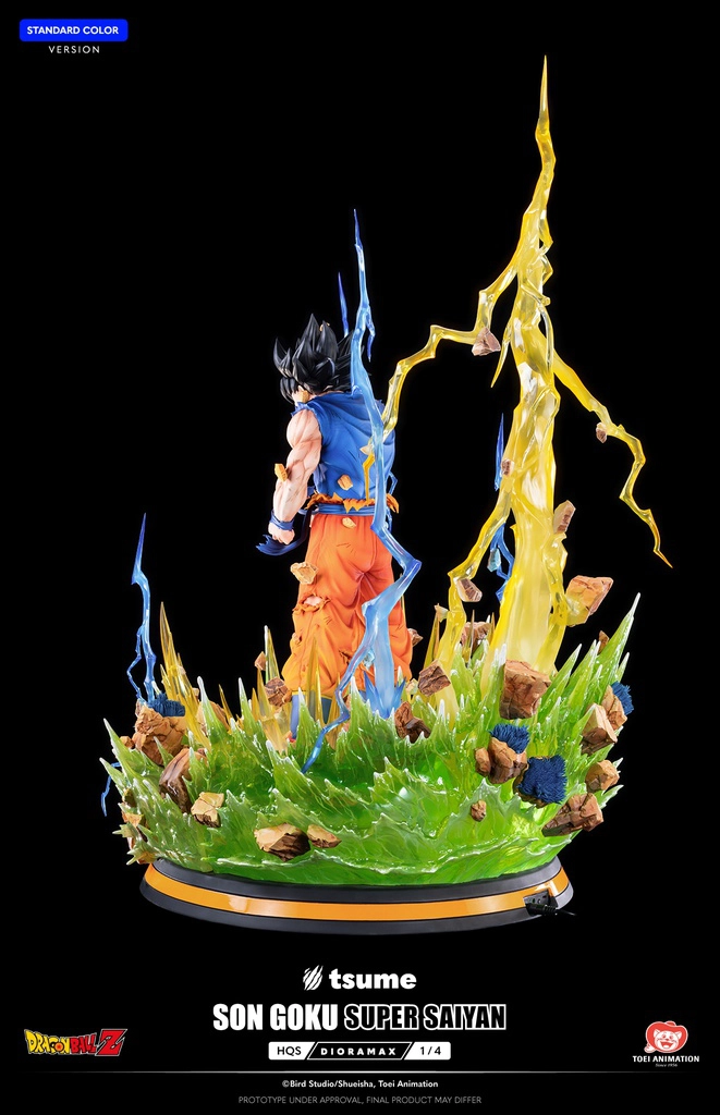 Son Goku Super Saiyan HQS Dioramax 1/4 - Dragon Ball Z - Tsume – Image 12