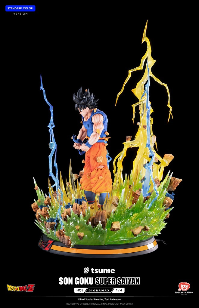 Son Goku Super Saiyan HQS Dioramax 1/4 - Dragon Ball Z - Tsume – Image 13